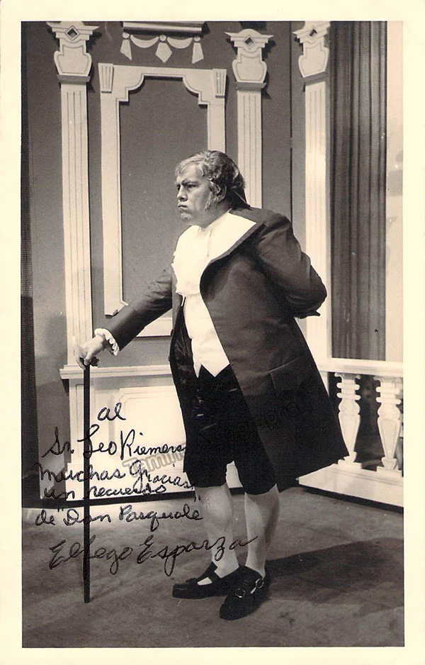 ESPARZA, Elfego (Various Autographs) - Image 3