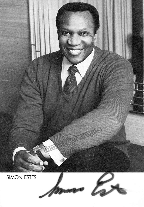 ESTES, Simon (Various Autographs) - Image 8