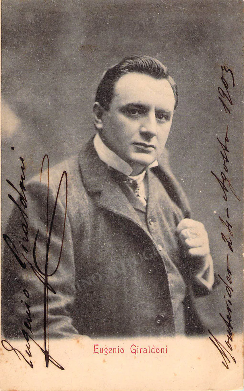 Giraldoni, Eugenio - Signed Photograph