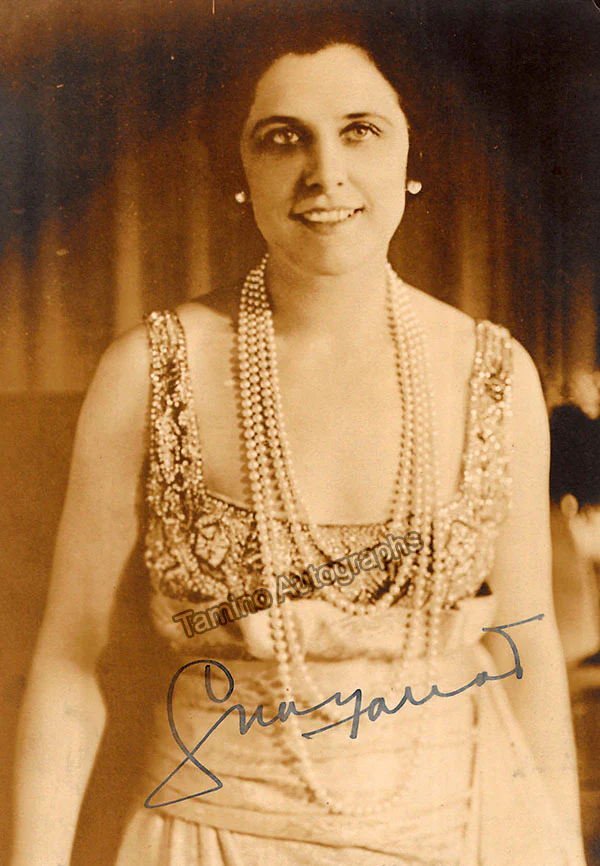 FARRAR, Geraldine (Various Autographs)