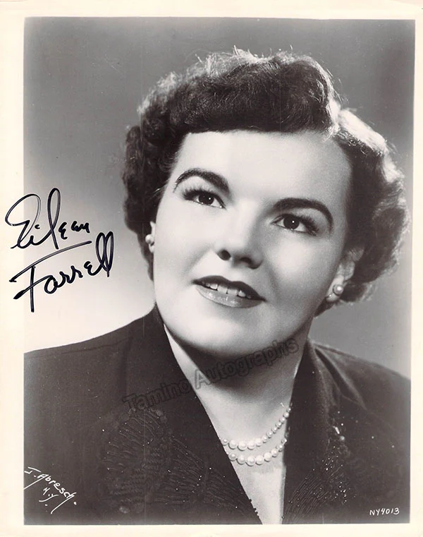 FARRELL, Eileen (Various Autographs) - Image 2
