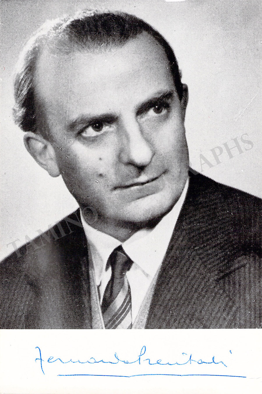 Previtali, Fernando - Various Autographs