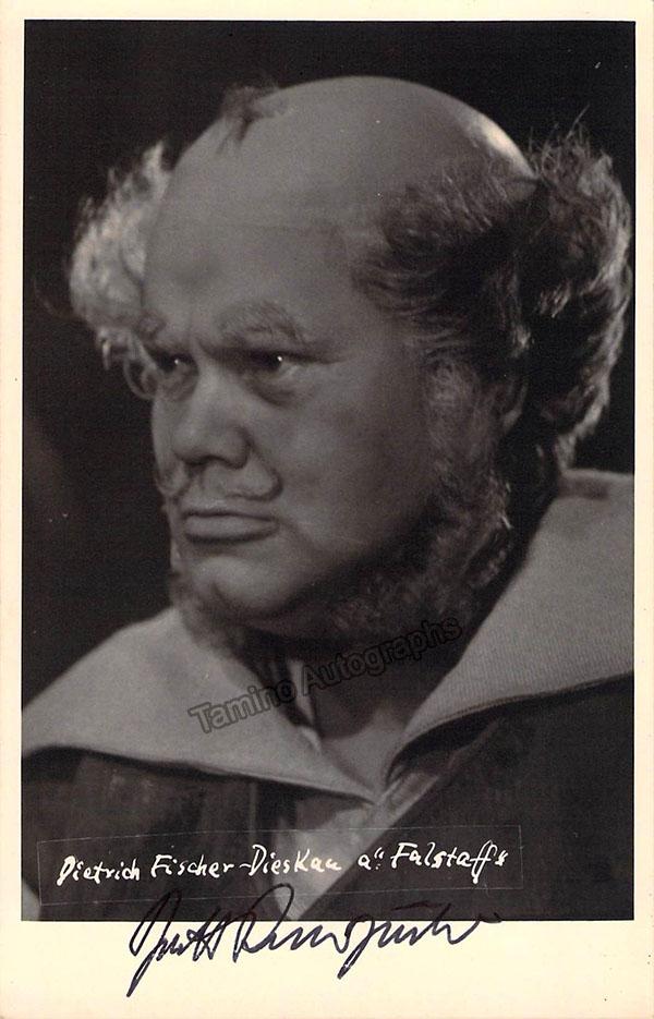 FISCHER-DIESKAU, Dietrich (Various Autographs) - Image 8