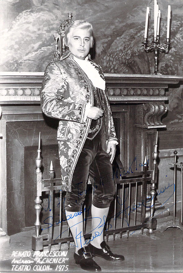 FRANCESCONI, Renato (Various Autographs)