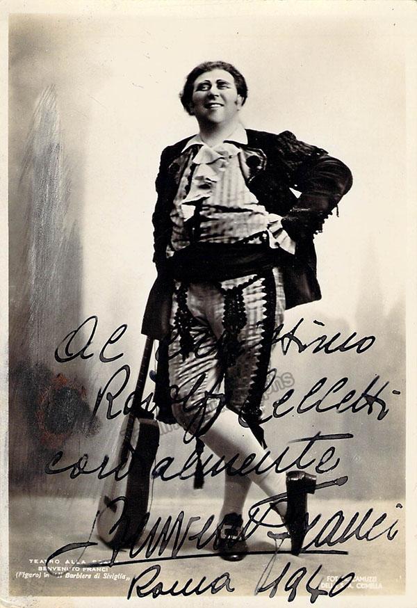 FRANCI, Benvenuto (Various Autographs) - Image 2