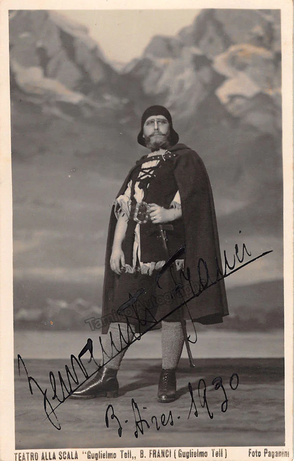 FRANCI, Benvenuto (Various Autographs) - Image 7