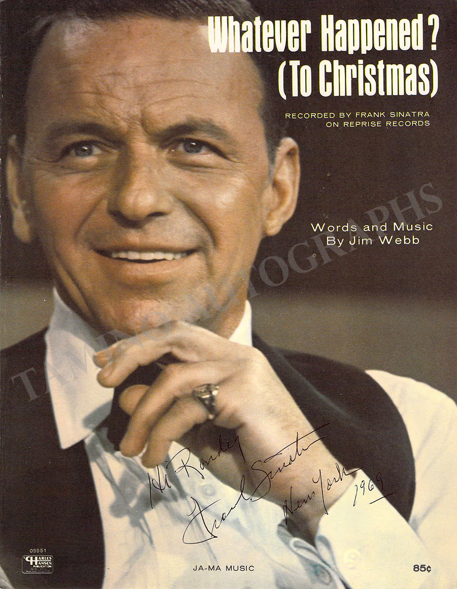 Sinatra, Frank - Various Autographs - Image 6