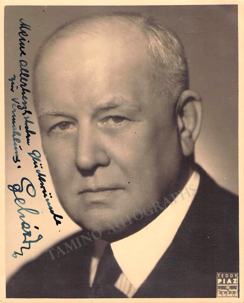 Lehar, Franz - Various Autographs