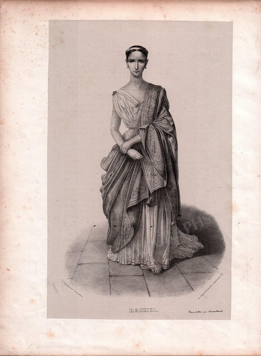 French Female Actresses and Singers - Set of 29 Original Lithographs ca. 1841-1842 - Image 5