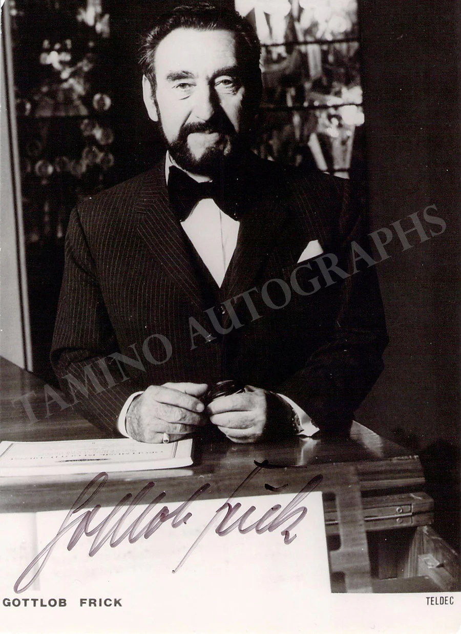 FRICK, Gottlob (Various Autographs) - Image 9