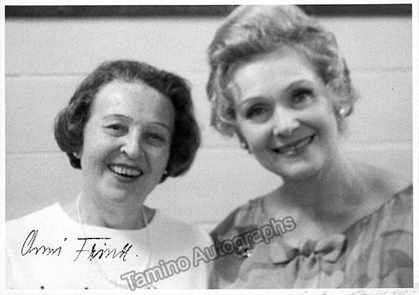 FRIND, Anni (Various Autographs) - Image 2