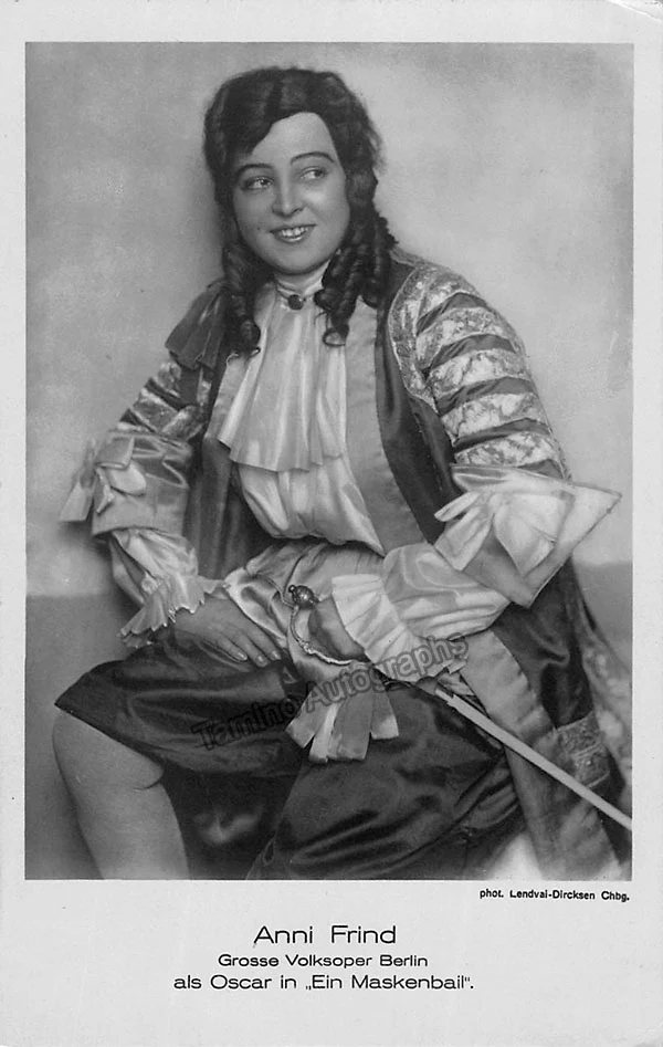 FRIND, Anni (Various Autographs) - Image 5