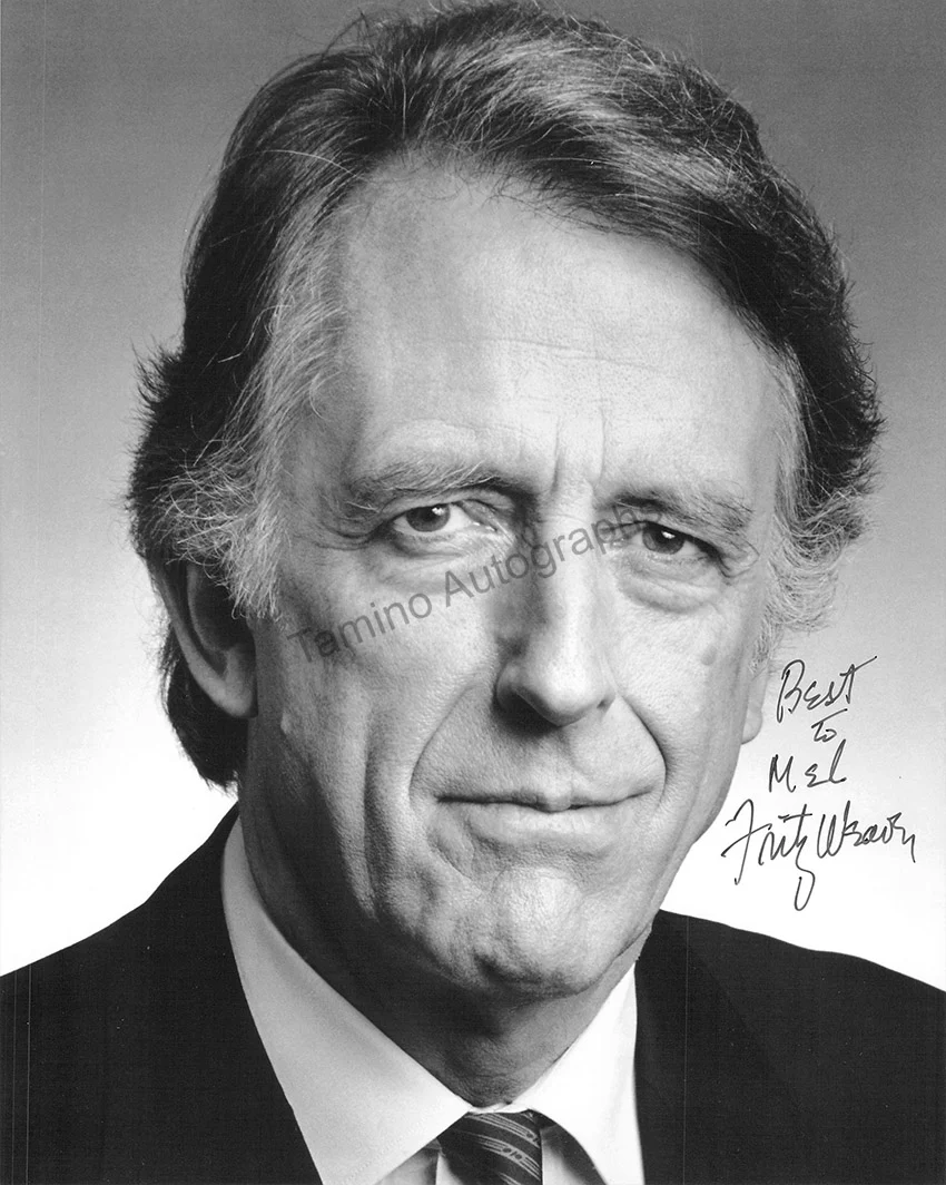Weaver, Fritz - Signed Photograph
