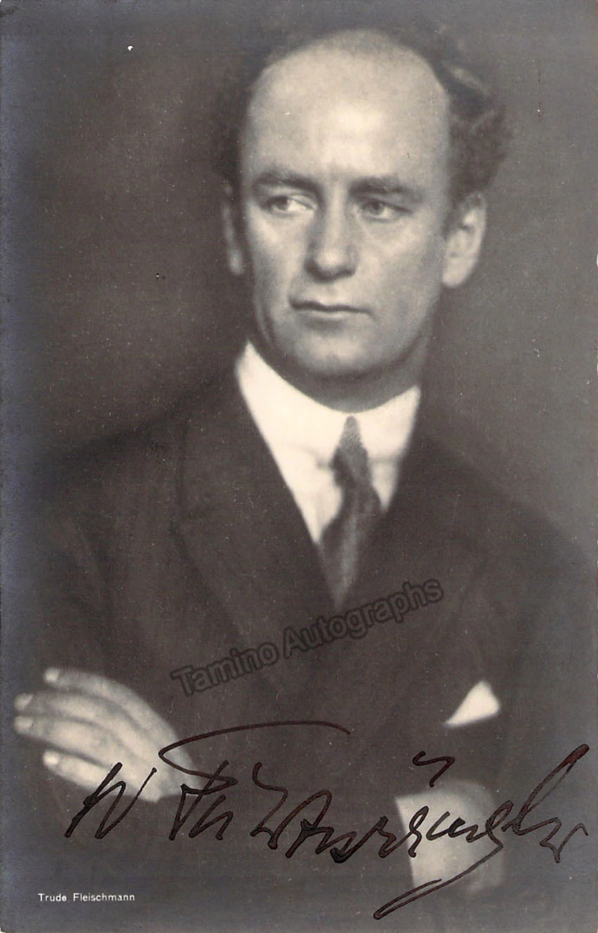 Furtwangler, Wilhelm - Signed Photo