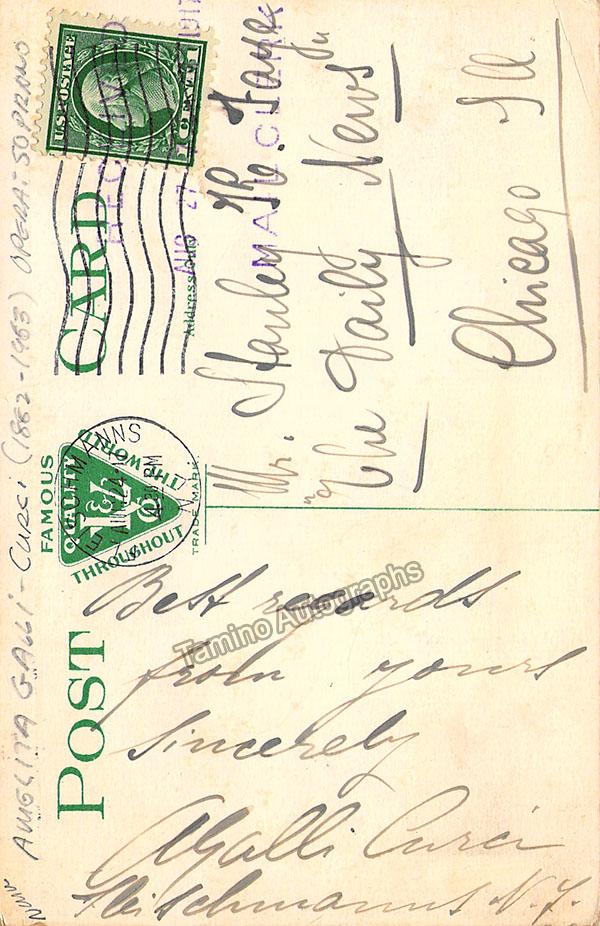 Galli-Curci, Amelita - 2 Signed Postcards - Image 2