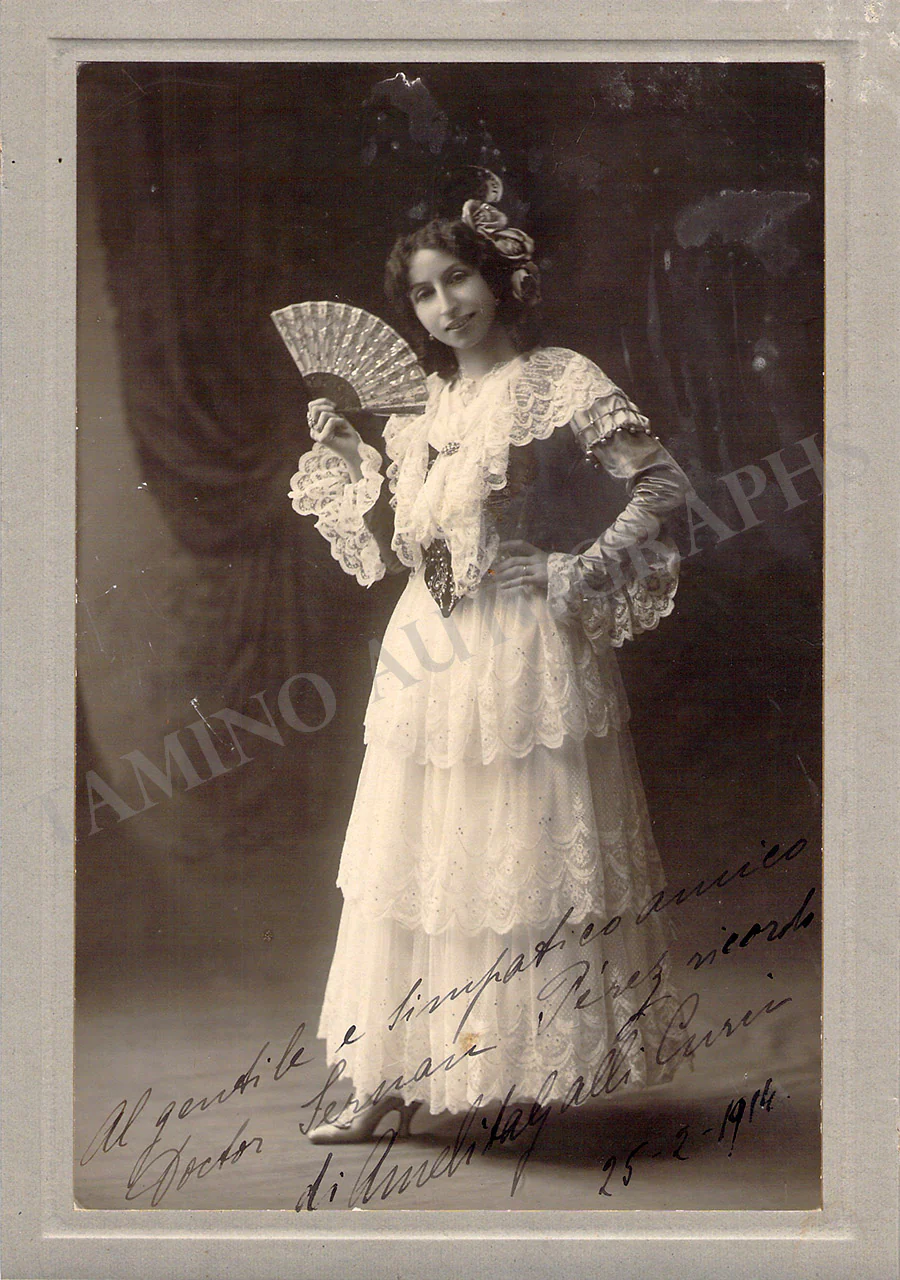 Galli-Curci, Amelita - Various Autographs - Image 12