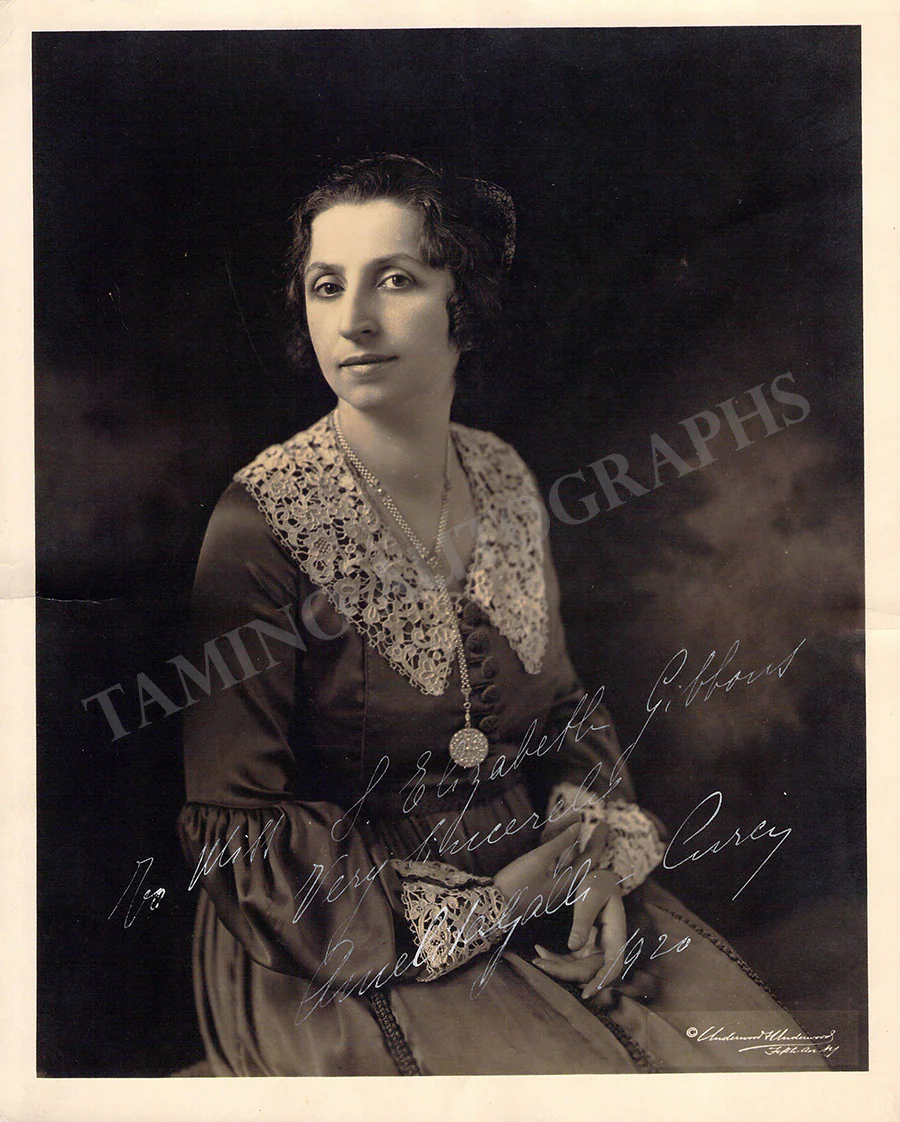 Galli-Curci, Amelita - Various Autographs - Image 3