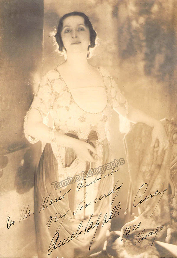 Galli-Curci, Amelita - Various Autographs - Image 5