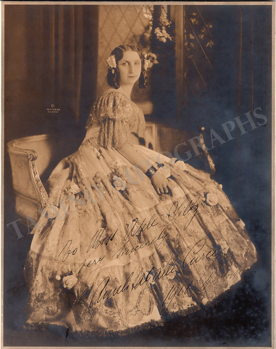 Galli-Curci, Amelita - Various Autographs - Image 6