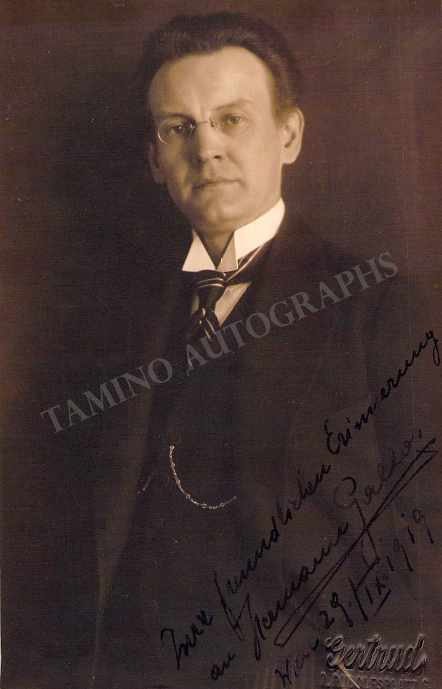 GALLOS, Hermann (Various Autographs)