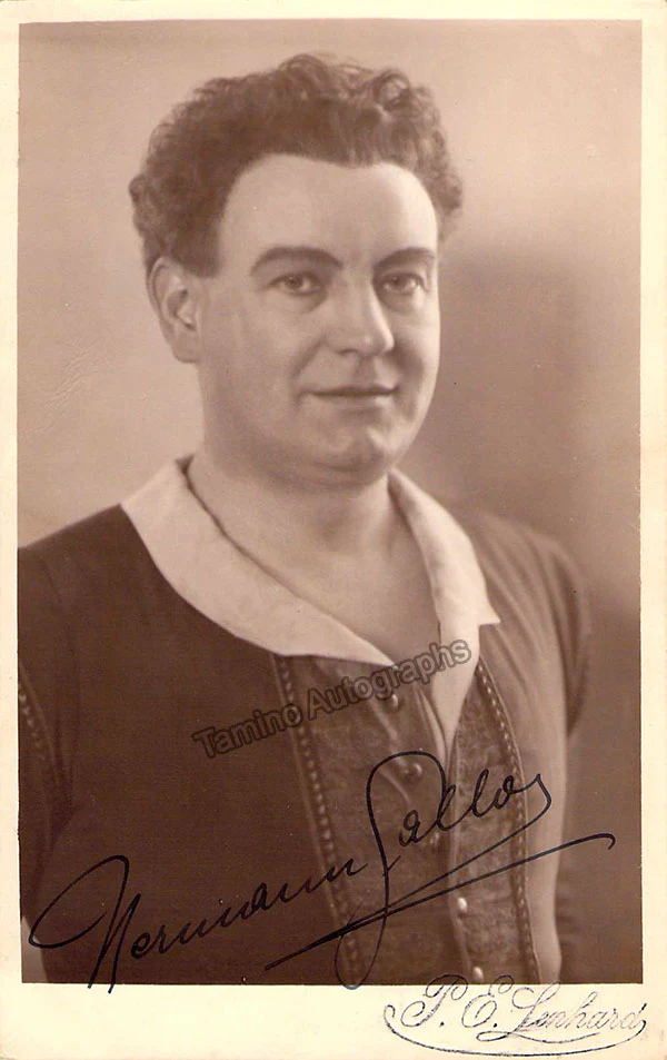 GALLOS, Hermann (Various Autographs) - Image 3