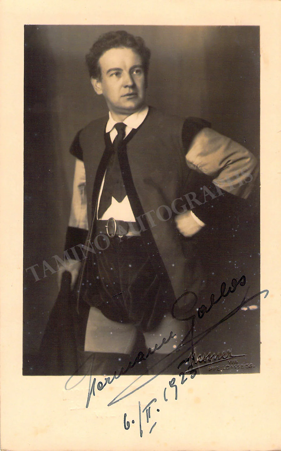 GALLOS, Hermann (Various Autographs) - Image 6