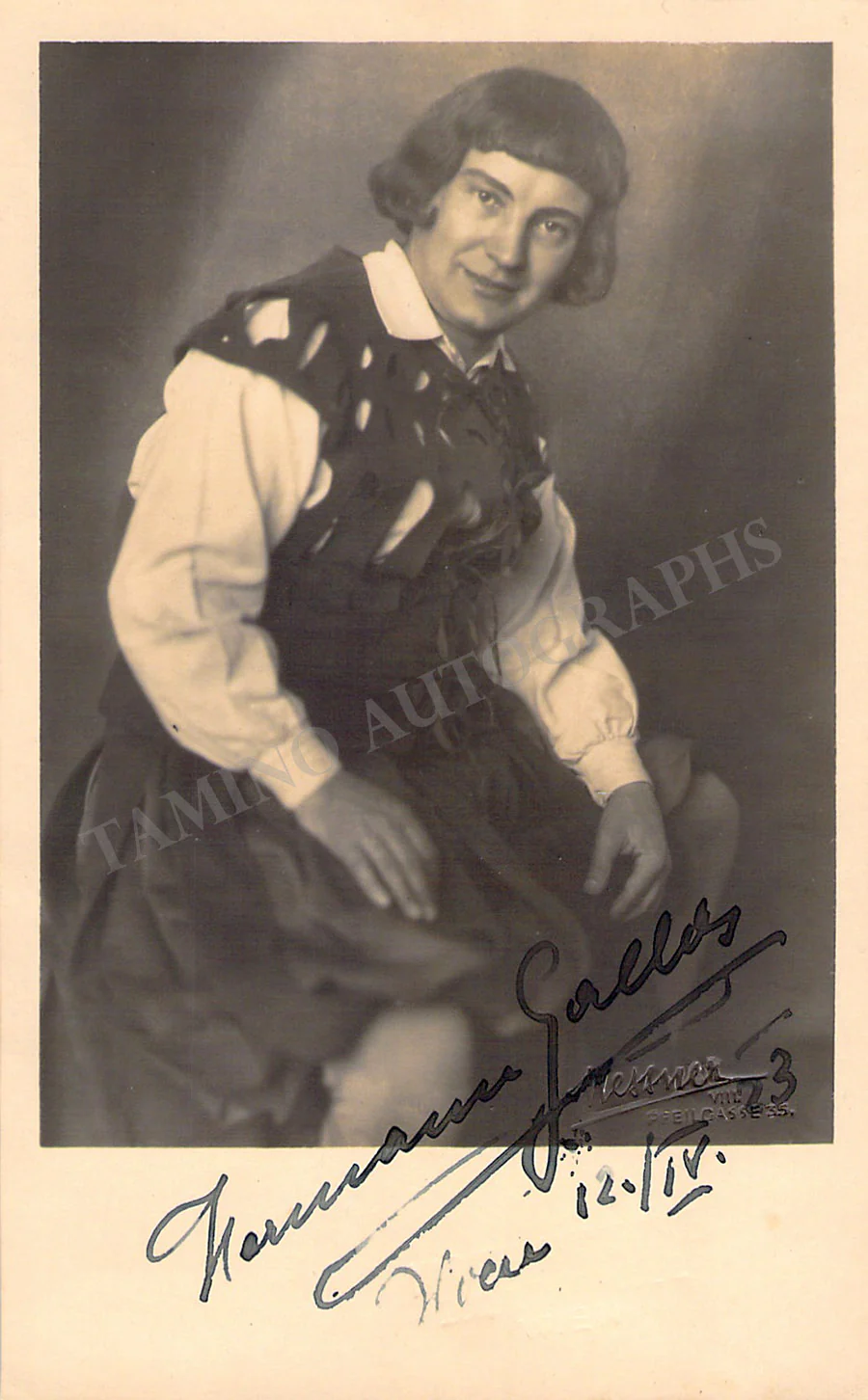 GALLOS, Hermann (Various Autographs) - Image 7