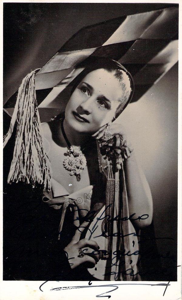 Gamez, Celia - Signed Photograph