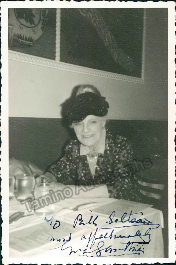GAUTHIER, Eva (Various Autographs) - Image 4