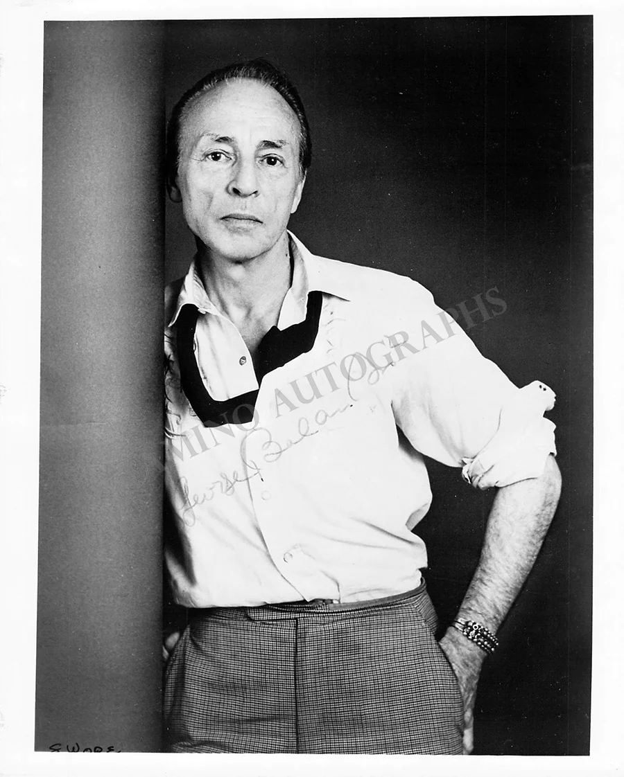 Balanchine, George - Signed Photograph