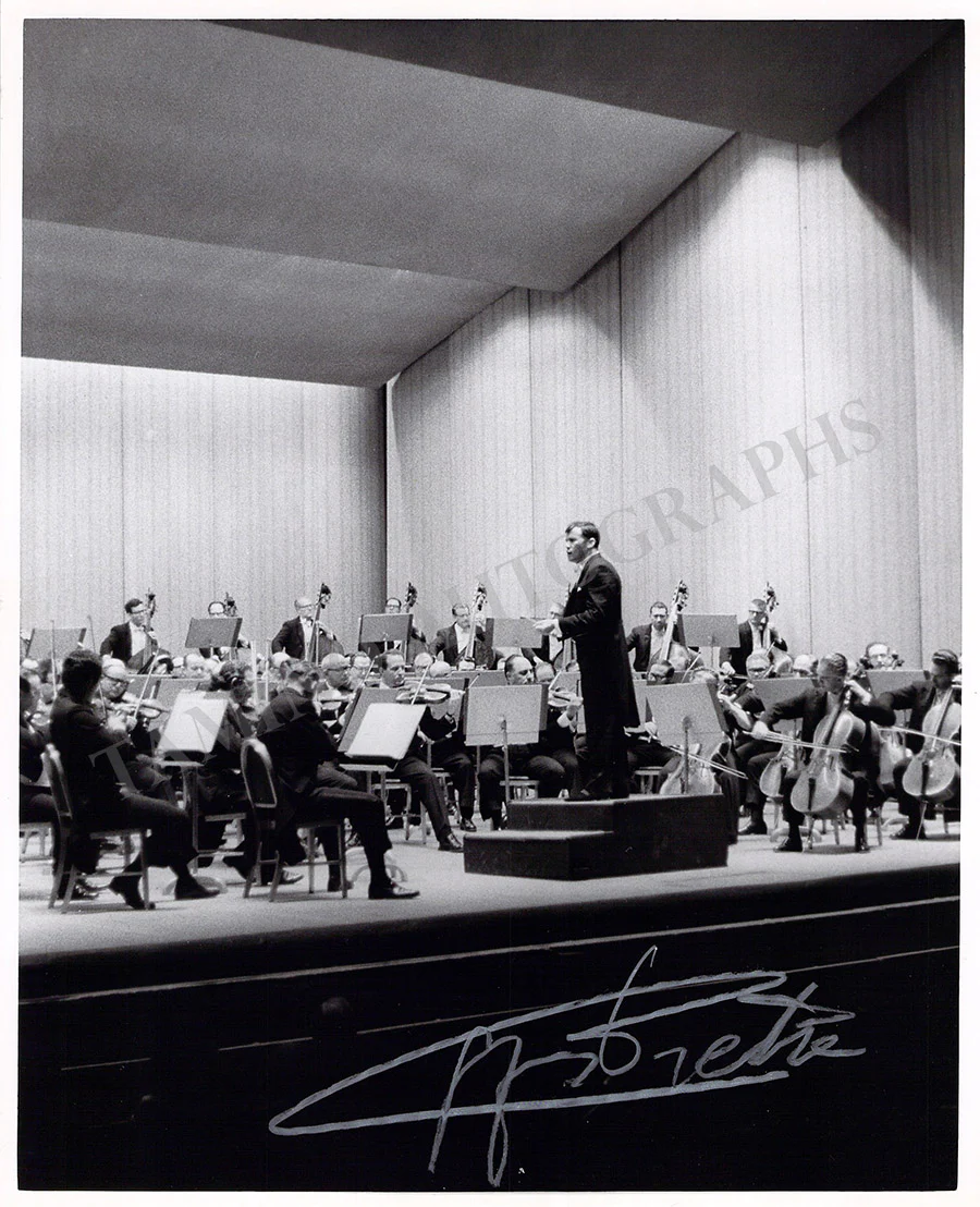Pretre, Georges - Various Autographs - Image 5