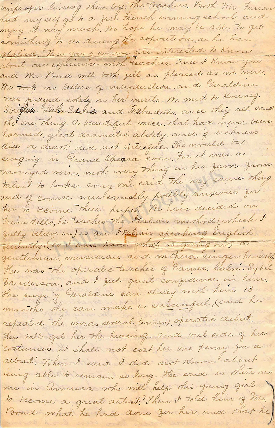 Farrar, Geraldine - Memorabilia Archive - Image 29