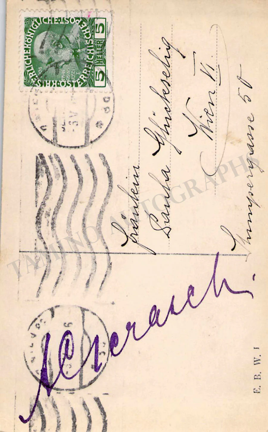Gerasch, Alfred - Various Autographs - Image 26