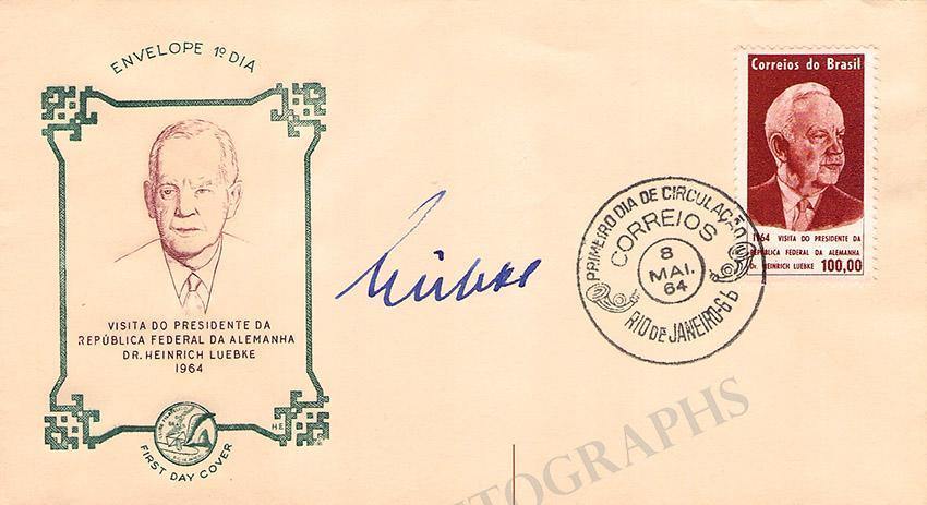 German Presidents & Chancellors - Lot of 29 Signed Autographs - Image 6