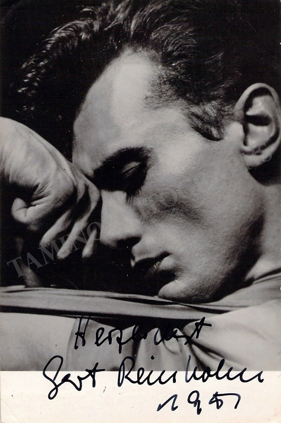 Reinholm, Gert - Signed Photograph 1951