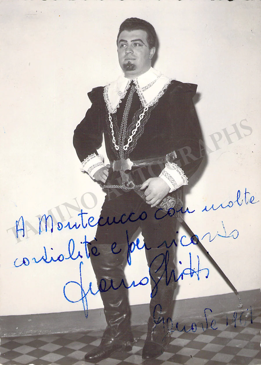 GHITTI, Franco (Various Autographs) - Image 3