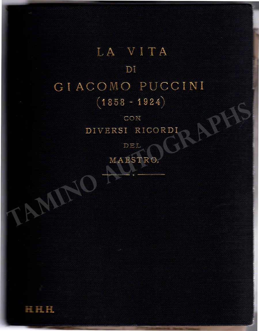 Puccini, Giacomo - Autograph and Clips Album - Image 8