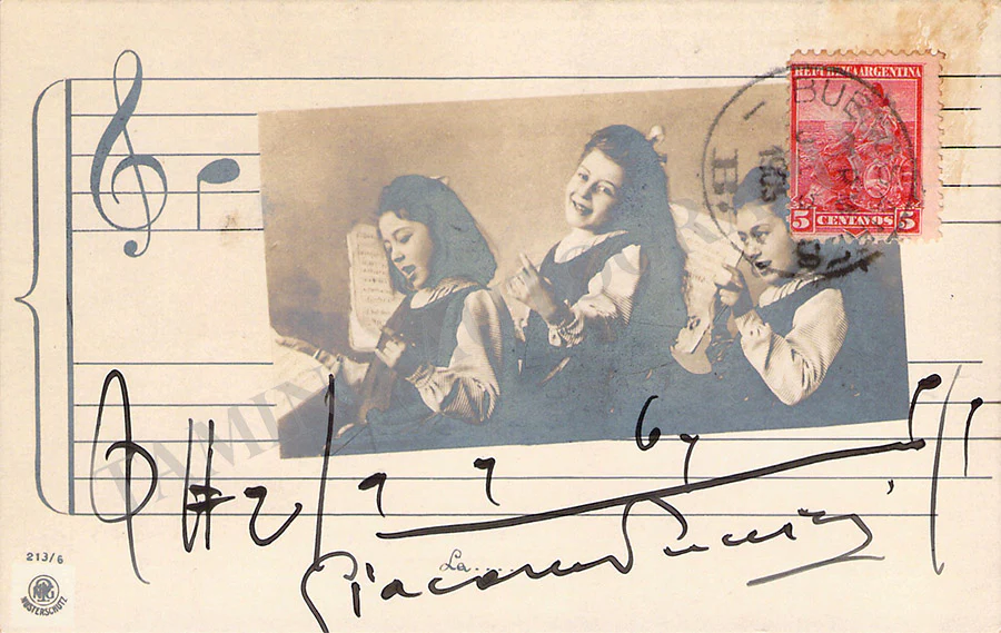 Puccini, Giacomo - Autographs Manuscripts (Various Options) - Image 14