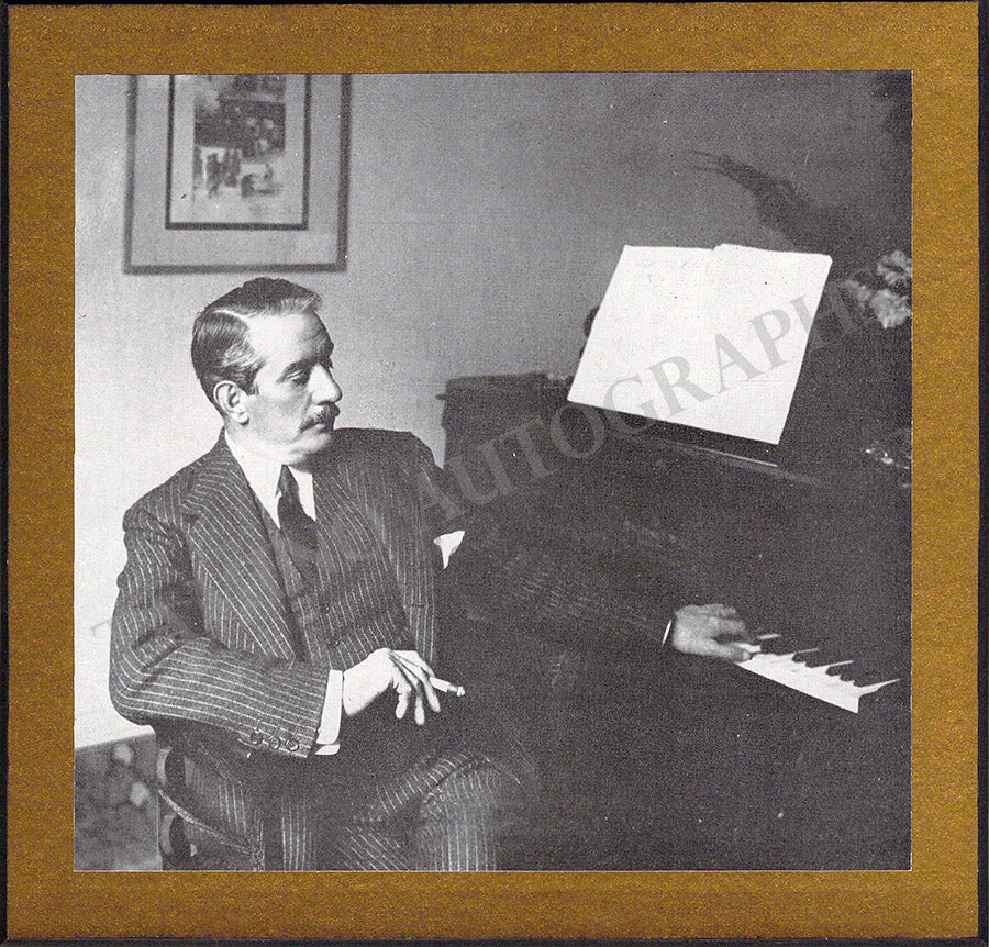 Puccini, Giacomo - Autographs Manuscripts (Various Options) - Image 3