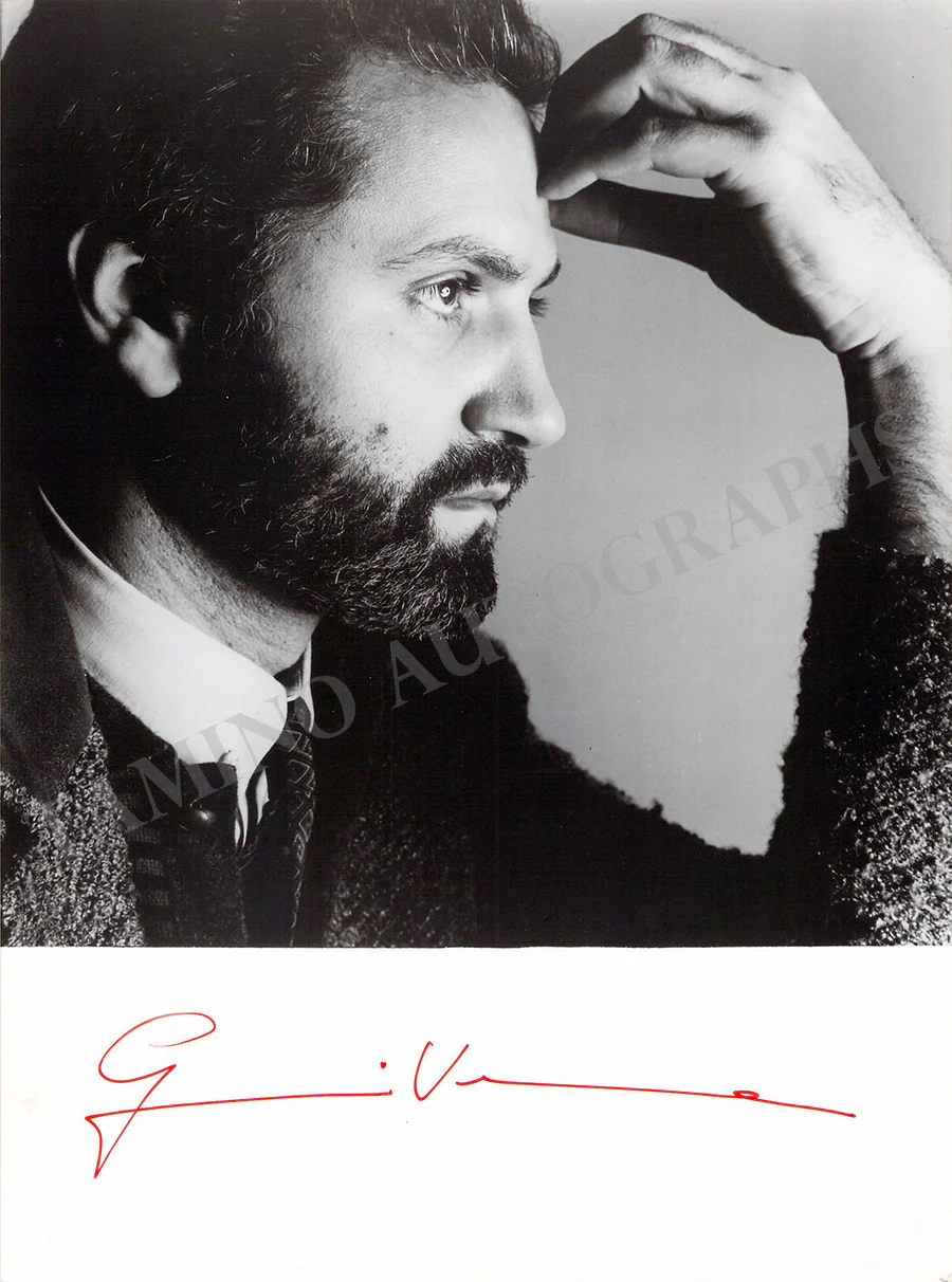 Versace, Gianni - Signed Photograph