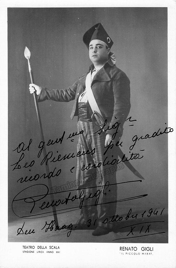 GIGLI, Renato