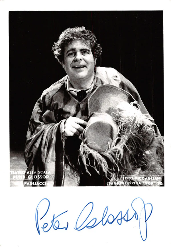 GLOSSOP, Peter (Various Autographs) - Image 13