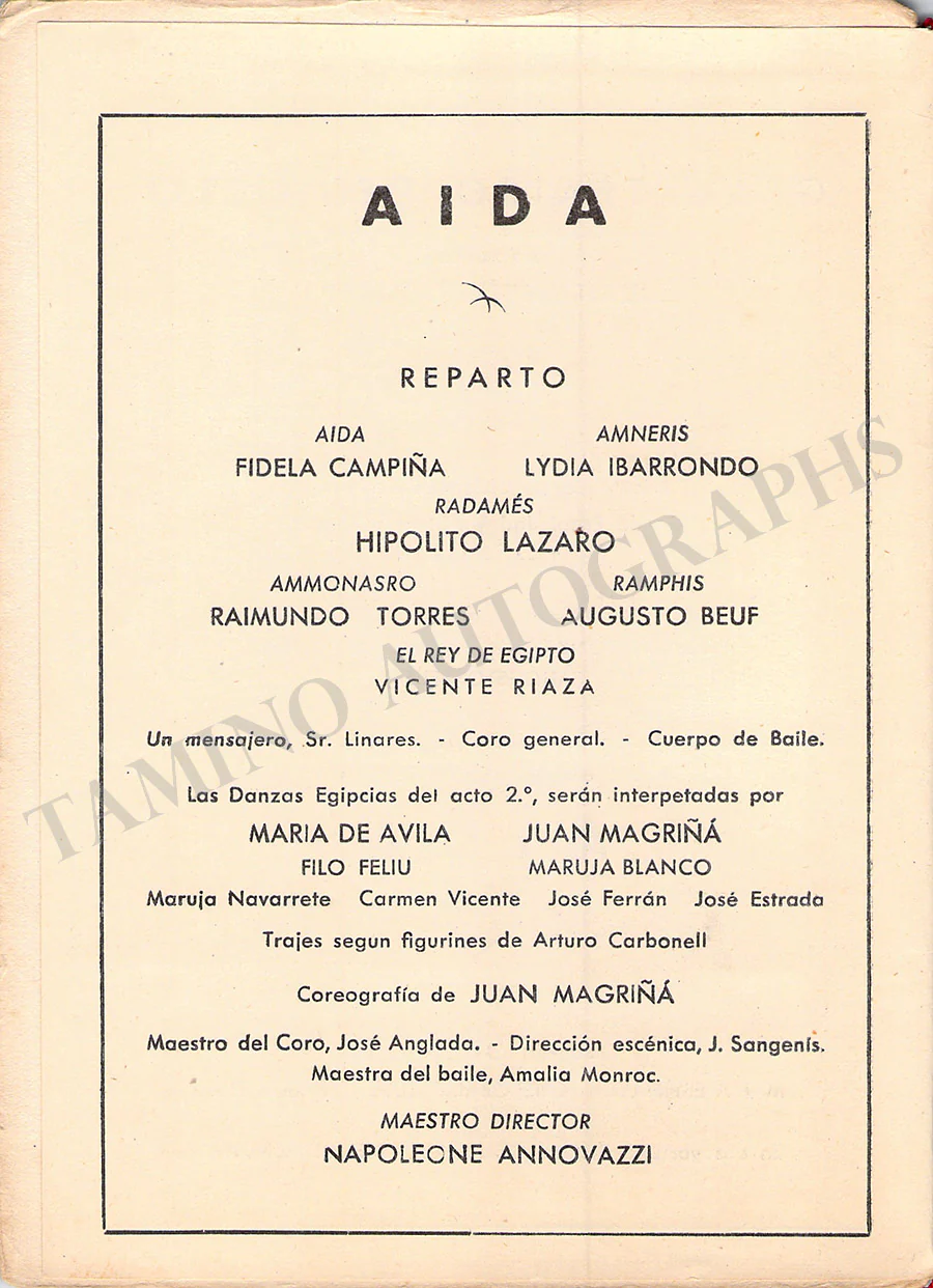 Gran Teatro del Liceu - Collection of 36 Vintage Unsigned Programs - Image 35