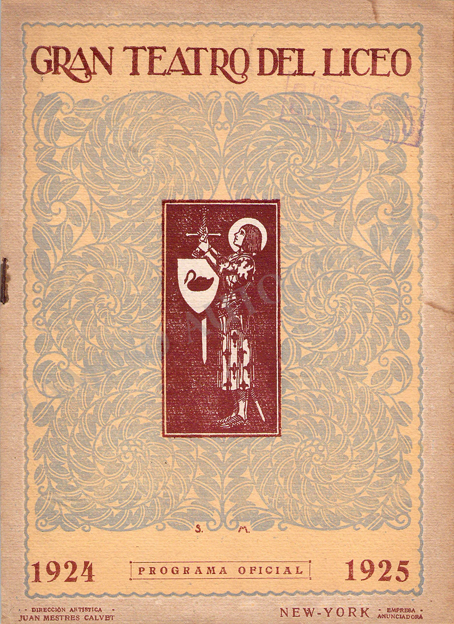Gran Teatro del Liceu - Collection of 36 Vintage Unsigned Programs - Image 43
