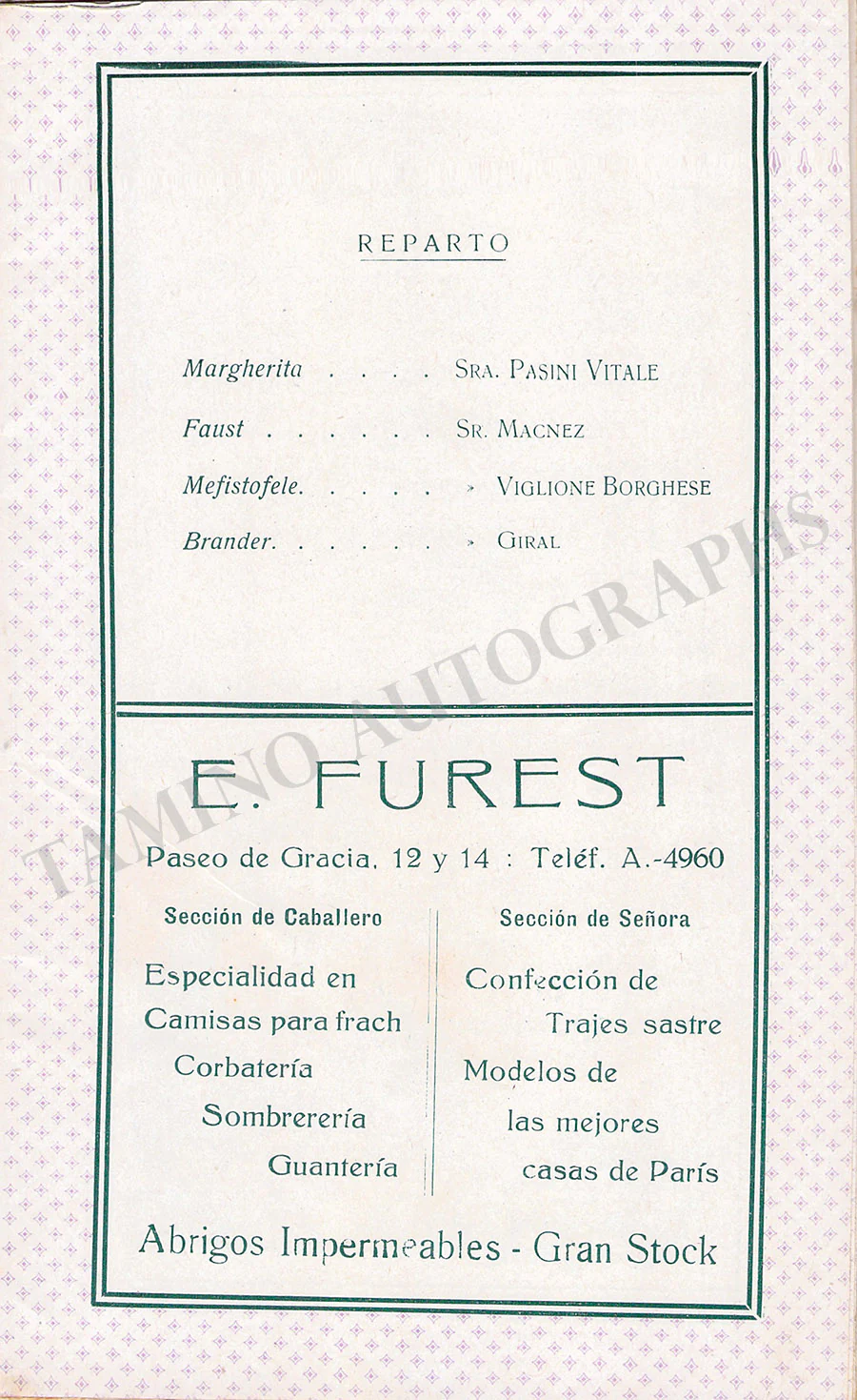 Gran Teatro del Liceu - Collection of 36 Vintage Unsigned Programs - Image 49