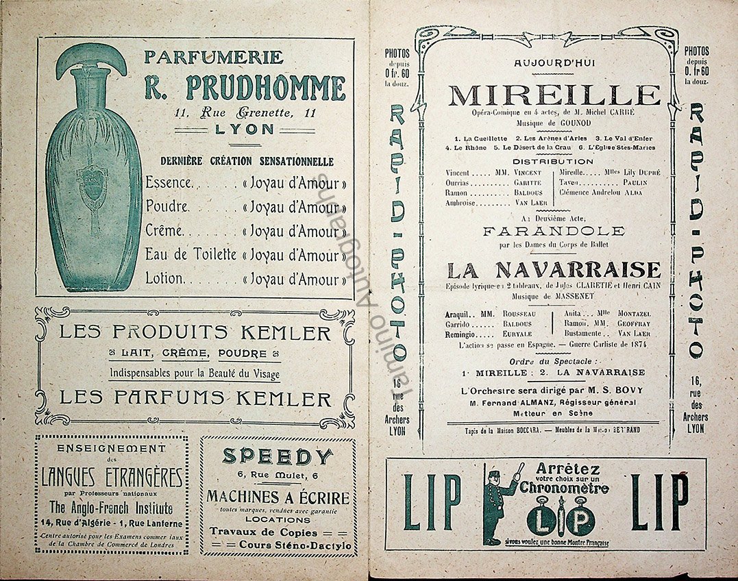 Grand Theatre de Lyon - Lot of 29 Opera Programs 1918-1948 - Image 13