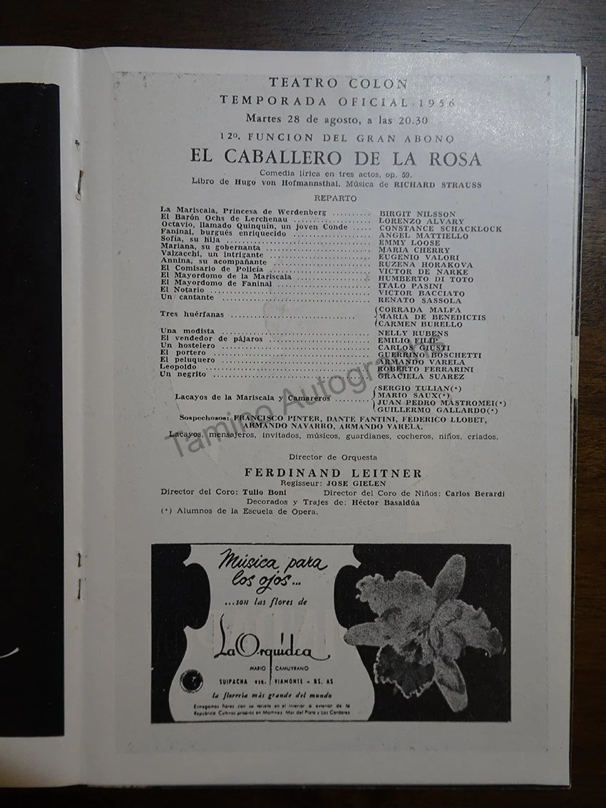 Great Conductors at Teatro Colon - Large Lot of 43 Programs 1948-1988! - Image 18