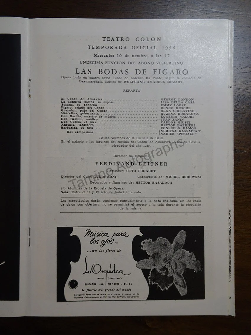 Great Conductors at Teatro Colon - Large Lot of 43 Programs 1948-1988! - Image 19