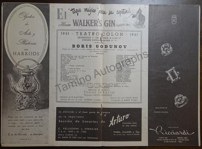 Great Conductors at Teatro Colon - Large Lot of 43 Programs 1948-1988! - Image 38