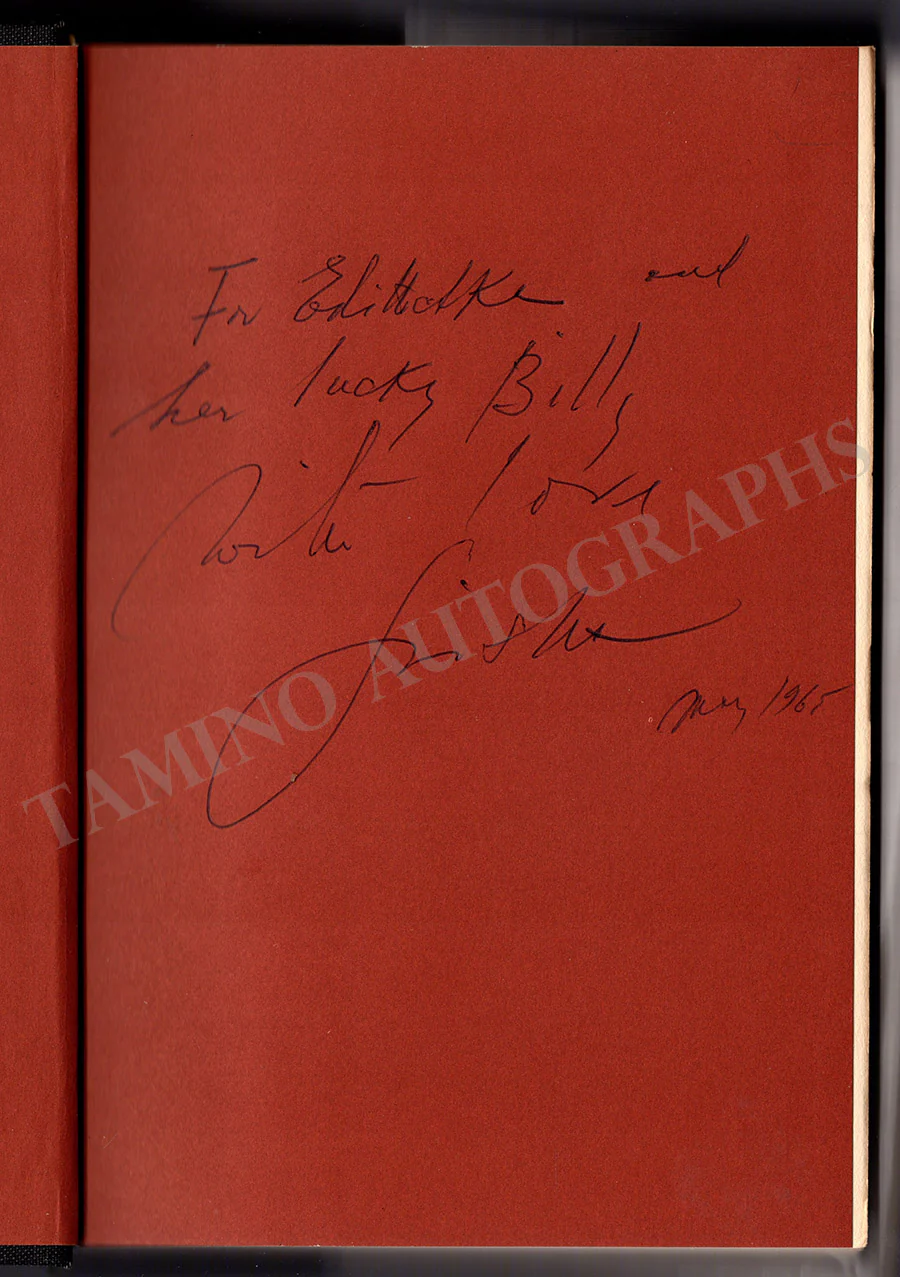 Piatigorsky, Gregor - Signed Book "Cellist" - Image 2